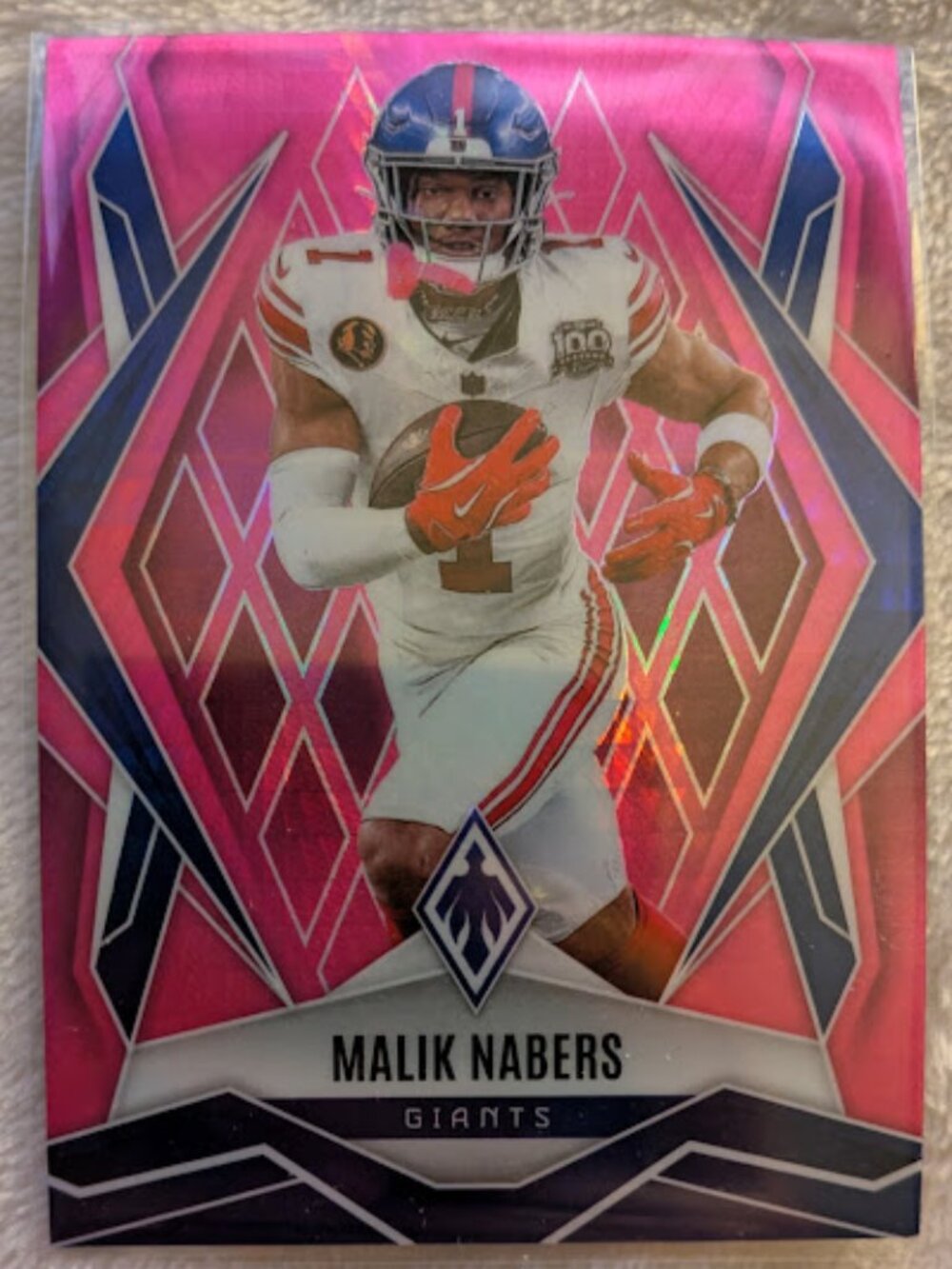 2025 Panini Pink Refractor MALIK NABERS #143 132/299